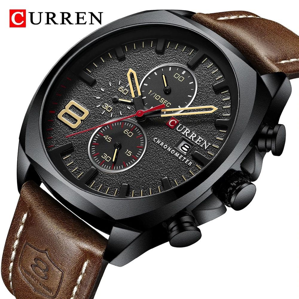 CURREN 8324 Jam Tangan Pria Analog Chronograph WK-SBY