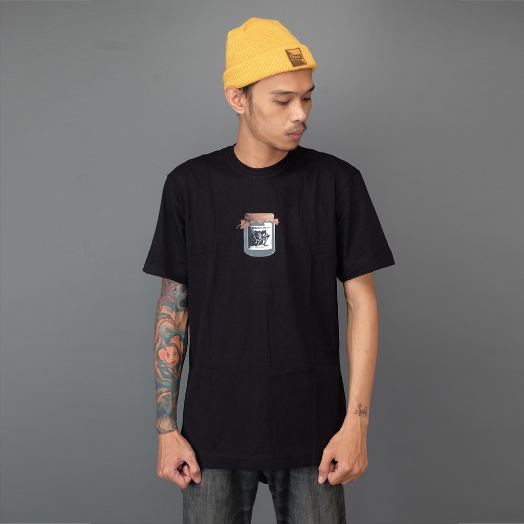 Troy Company T-Shirt Kaos Hitam MT 1917