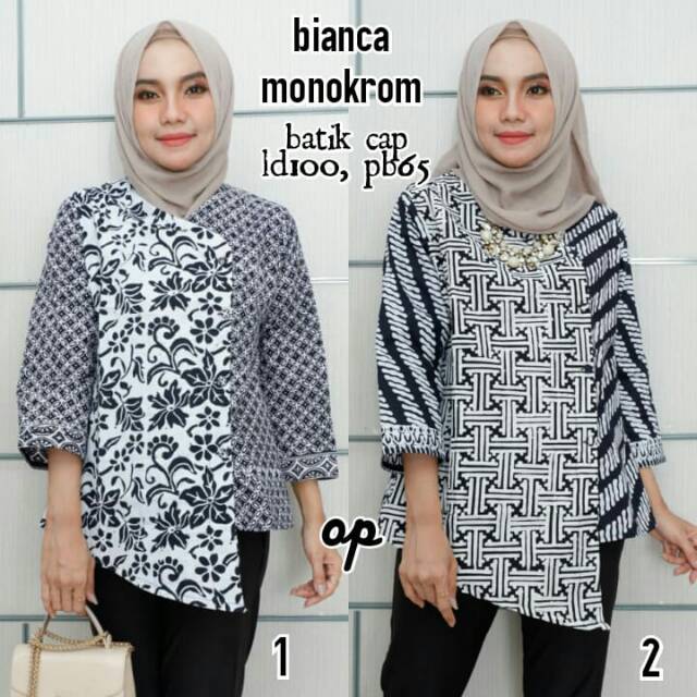 Tunic Bianca monokrom