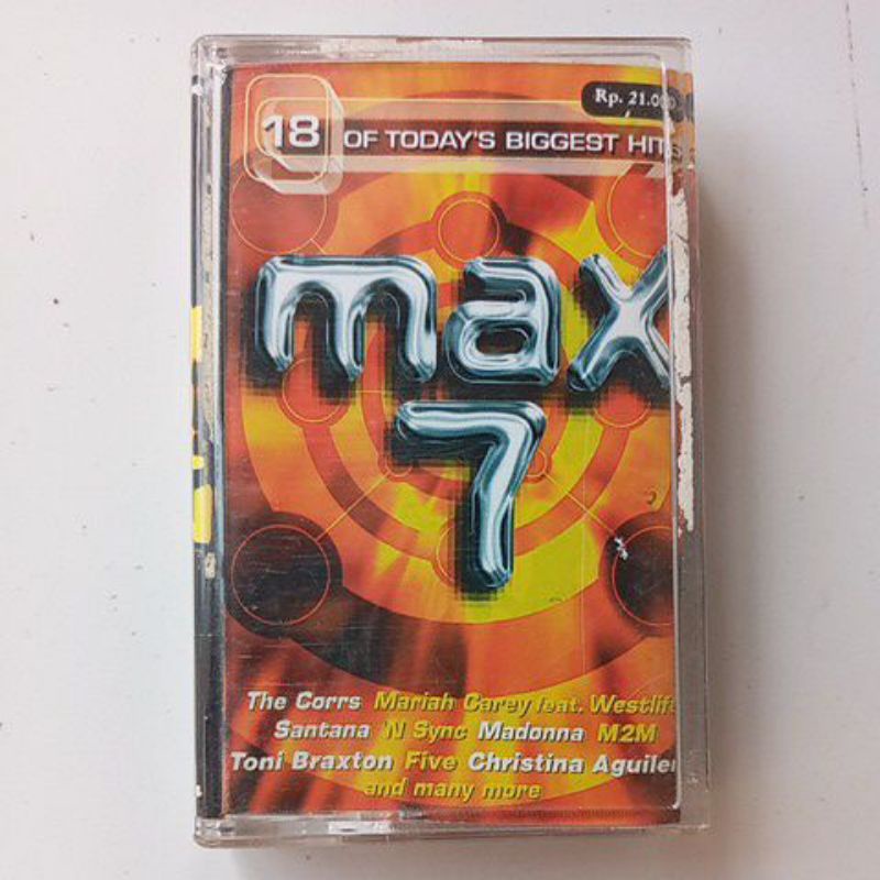 Kaset pita max 7