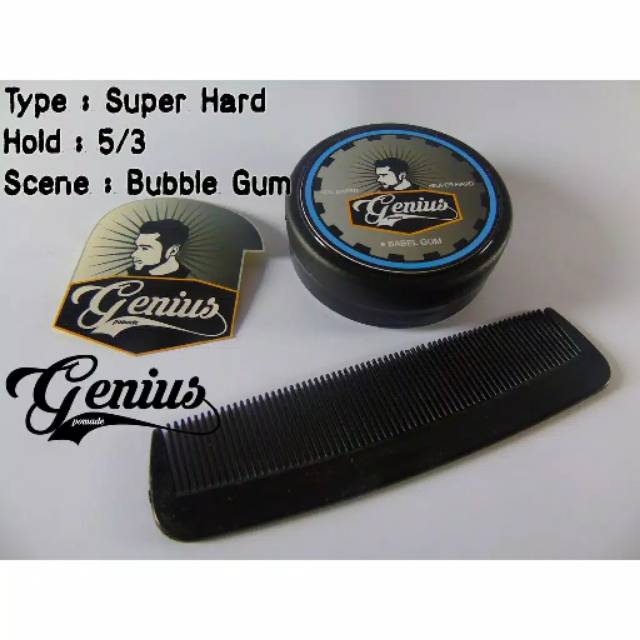 Genius pomade
