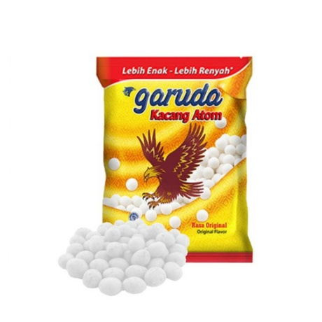 

GARUDA KACANG ATOM 20 GRAM MANIS RENYAH ORIGINAL SNACK MAKANAN RINGAN KRIUK CEMILAN ANAK GROSIR MURAH GARUDA FOOD