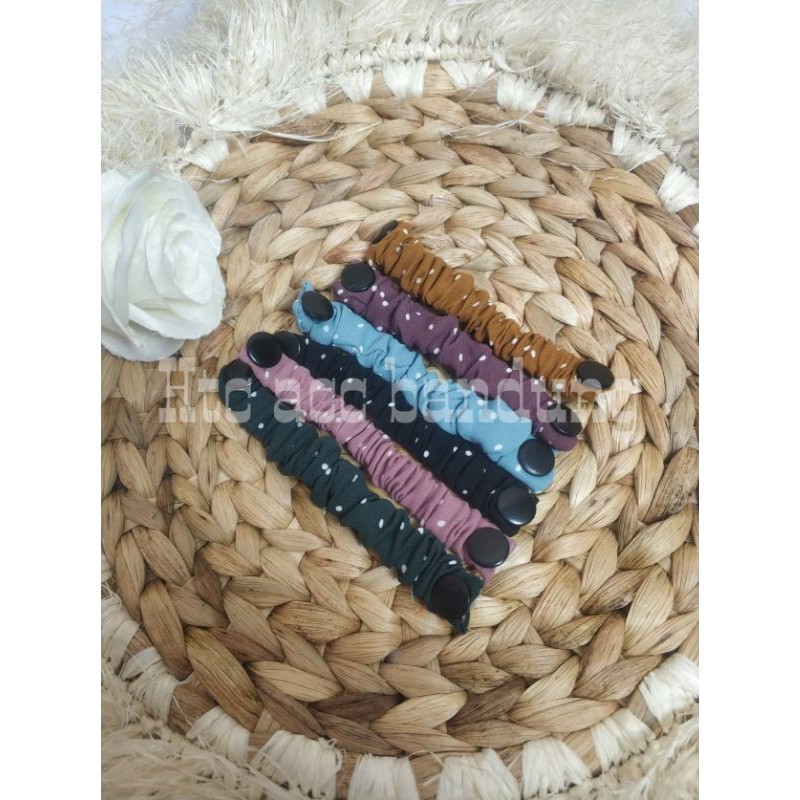 (BISA COD) Scrunchie jumbo / kuncir rambut jumbo / Cepol Jumbo / Penambah Volume Hijab