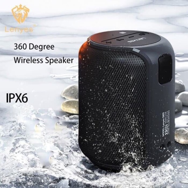 Speaker Bluetooth Lenyes S816-S805 Wireless Waterproff TWS+NFC Bt