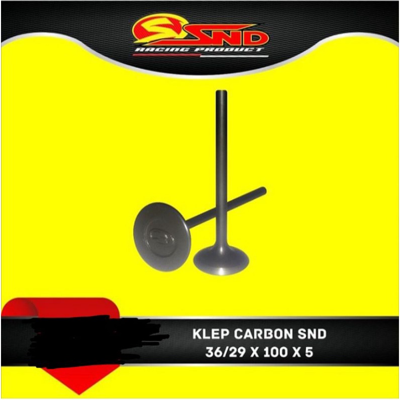 Klep carbon snd uk 36/29x100x5