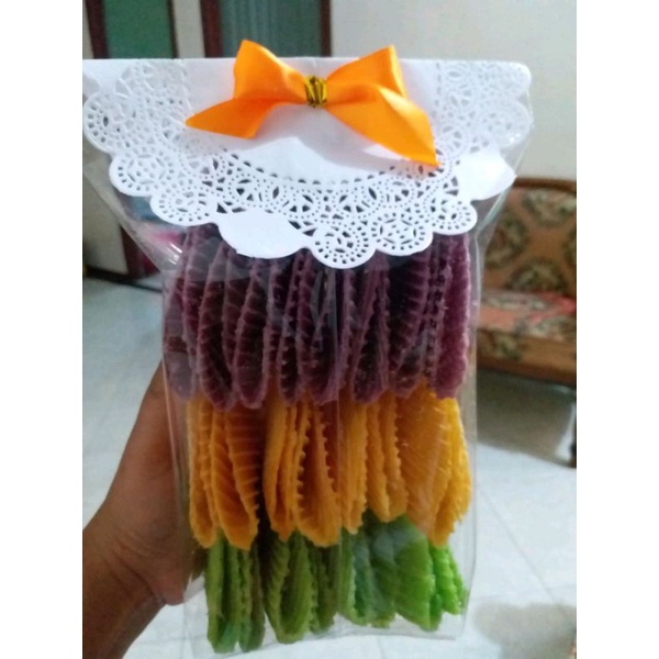 OPAK GAMBIR WARNA WARNI RAINBOW / UNTUK SOUVENIR MALANG