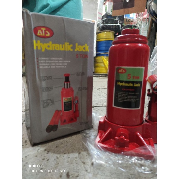 dongkrak botol ATS 5ton/dongkrak mobil ATS 5ton hydraulic jack 5ton