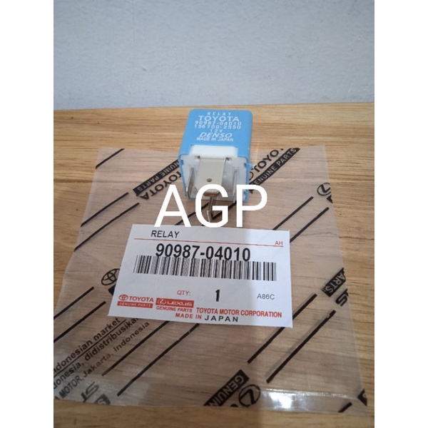 Relay Biru Kaki 5 12volt 5Pin Innova Avanza Hilux 90987-04010