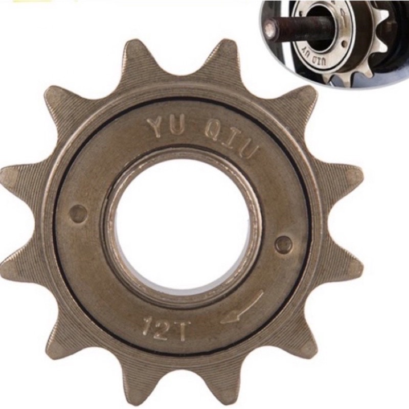 FreeWheel Sprocket Sepeda Single Gear / Speed 12T