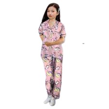 Piyama Anak Baju Tidur Monalisa Celana Panjang Lengan Pendek Unicorn 4 5 6 tahun part d