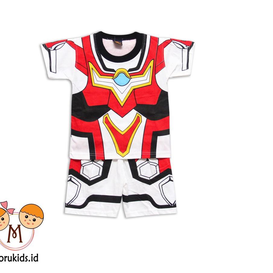 ✳ MORUKIDS.ID - BAJU ANAK LAKI LAKI 2-7 THN KOSTUM ULTRAMAN BAHAN KATUN LENGAN PENDEK ➨