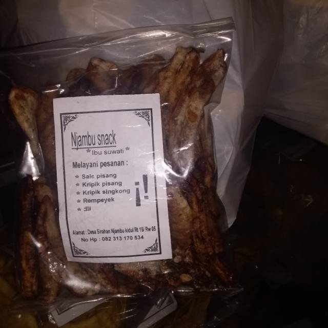 

Sale pisang kering dan basah 350 gram