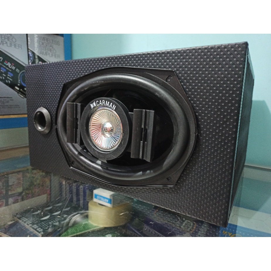 SPEAKER OVAL PREMIUM CARMAN 6X9INCH TEBAL KUAT LAPIS OSCAR MDF