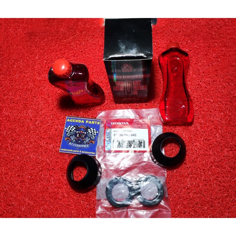 SEAL SHOCK DEPAN HONDA WIN 100-1SET SESUAI GAMBAR IKLAN