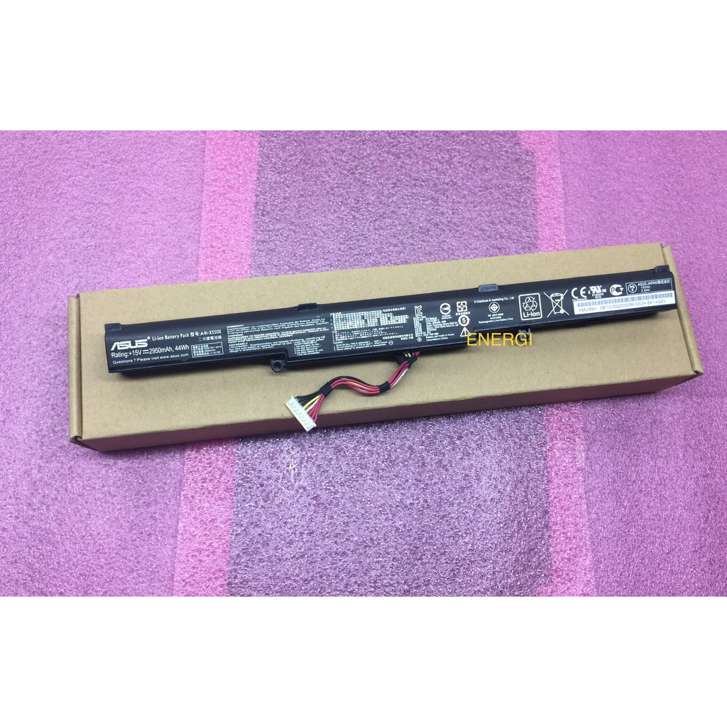Baterai Laptop Asus X450 X450J X450JB X450JF X450JN A41-X550E Series ORIGINAL