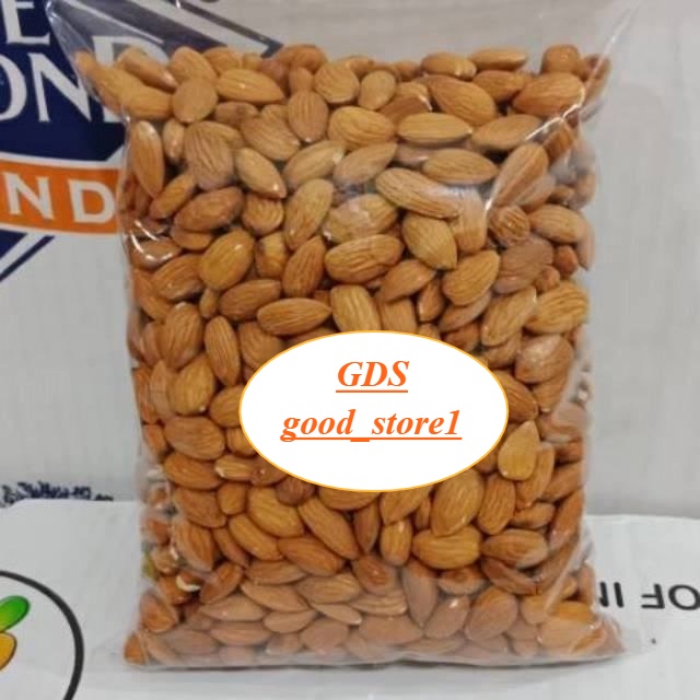 

KACANG ALMOND MENTAH KUPAS PREMIUM 1KG/ kacang almond/kacang almond berkualitas