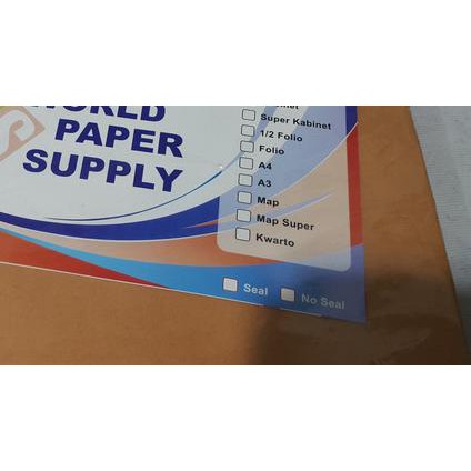 

♜ AMPLOP COKLAT FOLIO F4 240x345mm GROSIR KUALITAS SUPER ⅍