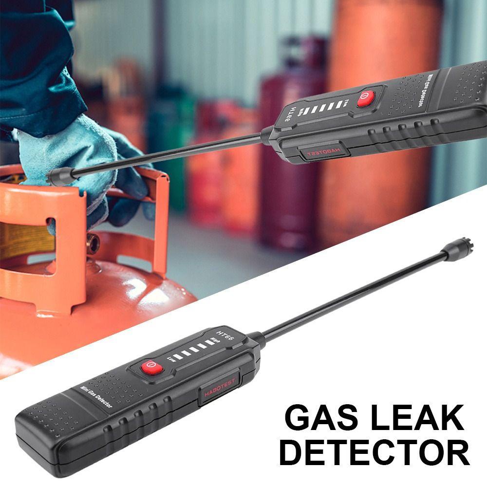 Top Gas Leak Detector Profesional Untuk Gas Mudah Terbakar Auto Alarm Alat Ukur Gas Mudah Terbakar