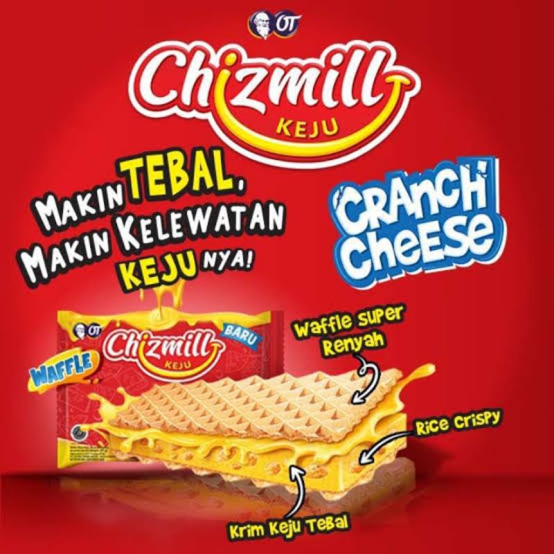 Chizmill Cranch Cheese 130g