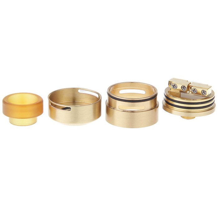 528 Goon LP 24 RDA Atomizer - GOLD [Clone] [ Vaporizer ]