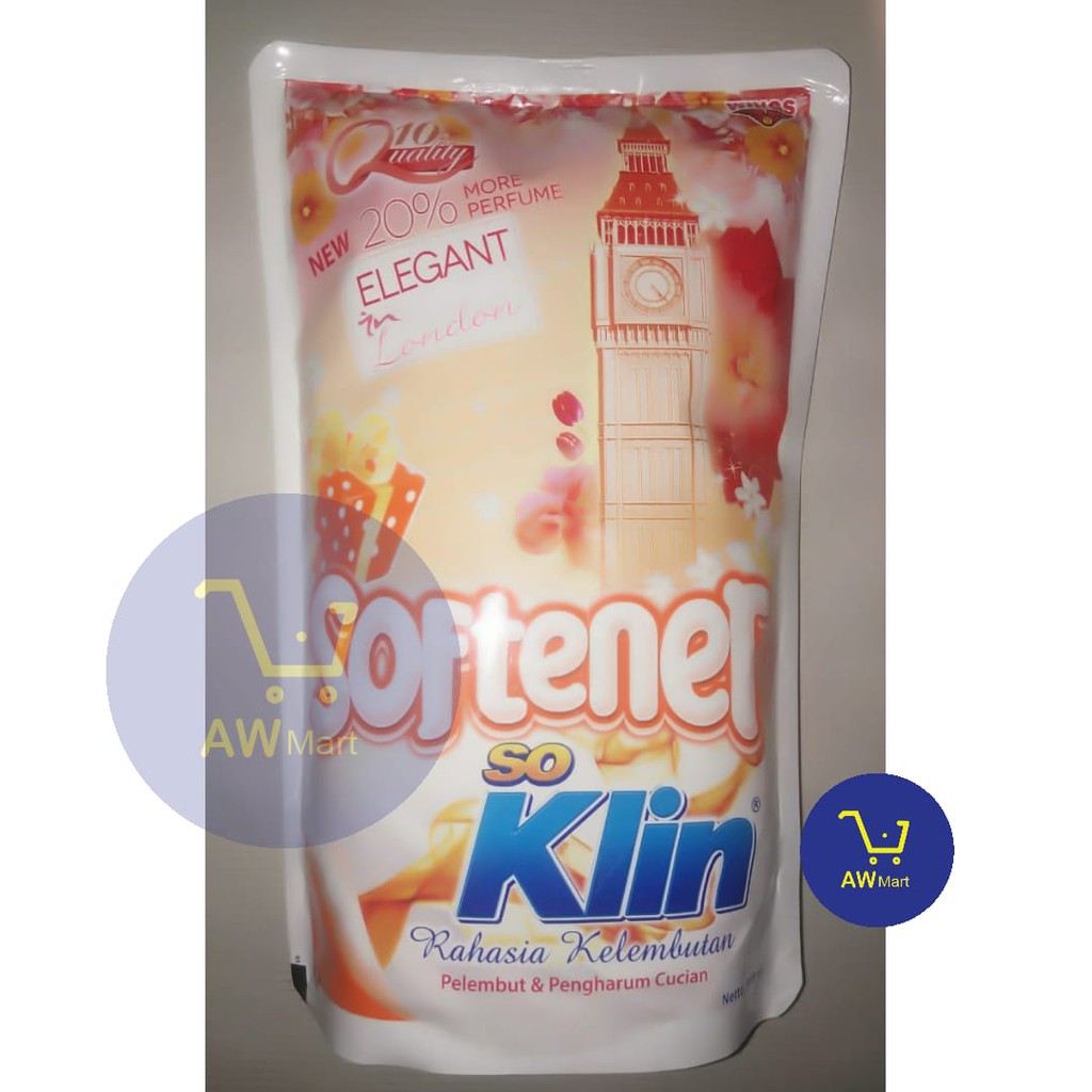 Pewangi Pakaian Softener Soklin REFILL 900ml (DARI PABRIK LANGSUNG) softener pakaian soklin