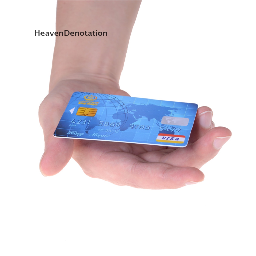 (Heavendenotation) Mainan Kartu Kredit Melayang Untuk Properti Sulap