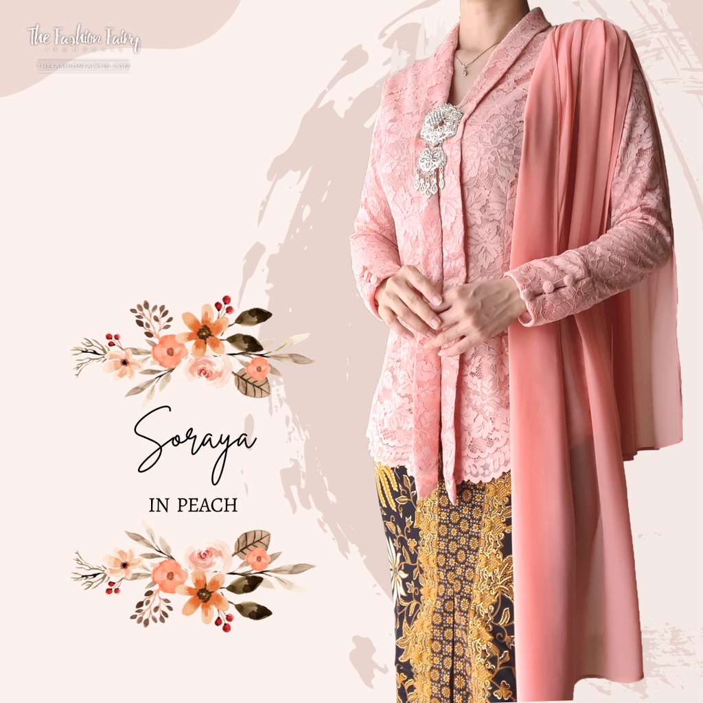 KEBAYA BRUKAT MODERN SORAYA