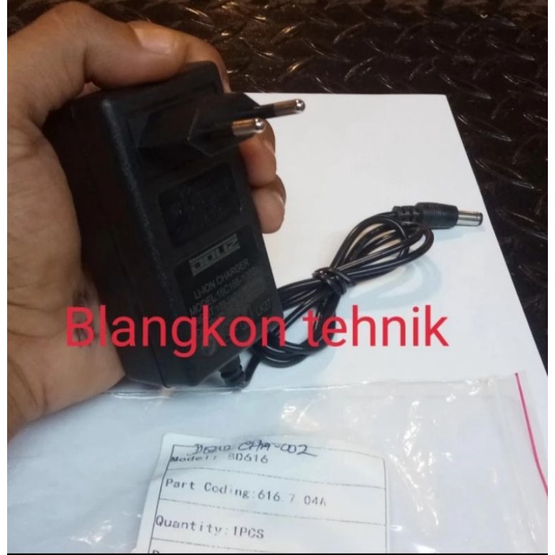 CHARGER CASAN BOR BATTERY DOLIZ BD 616 DOLIZ BD616 ORIGINAL 16V