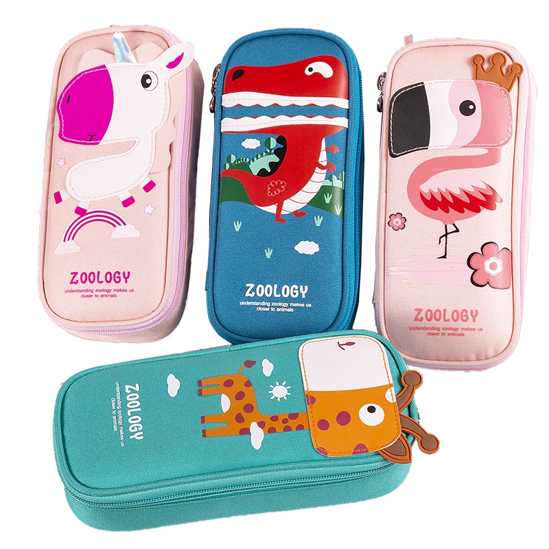 

KOTAK PENSIL KAIN KANVAS MOTIF ANIMAL ZOO KOREAN VERSION NEW MODEL 2022