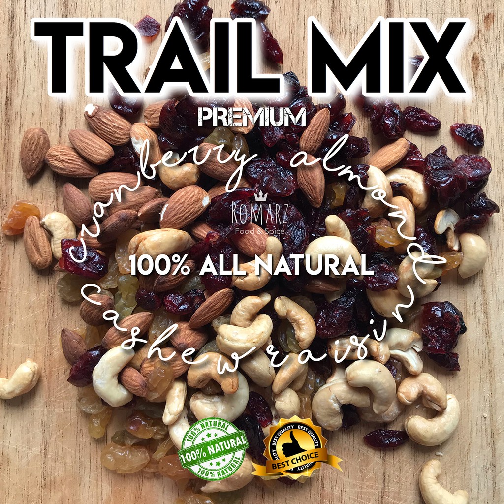 

TRAIL MIX 02 GRANOLA MIXED NUT PREMIUM - ALMOND ROASTED / MEDE OVEN 125gr