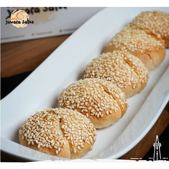 [ 4 BOX ] PAKET BUNDLING B (GULA TARIK, BLACK SESAME, MINI SAMBAL, BAKPIA NASTAR)- BAKPIA JUWARA SATOE