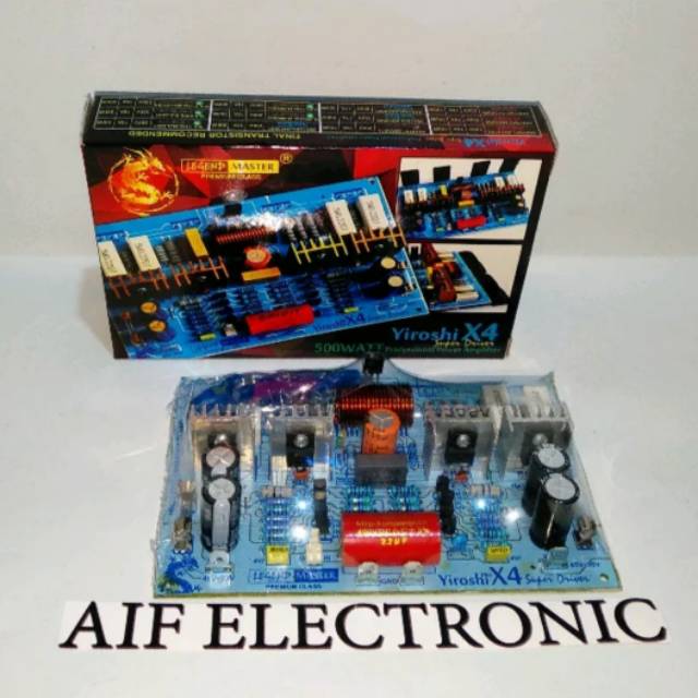 Kit Power Amplifier YIROSHI X4 min TR mono