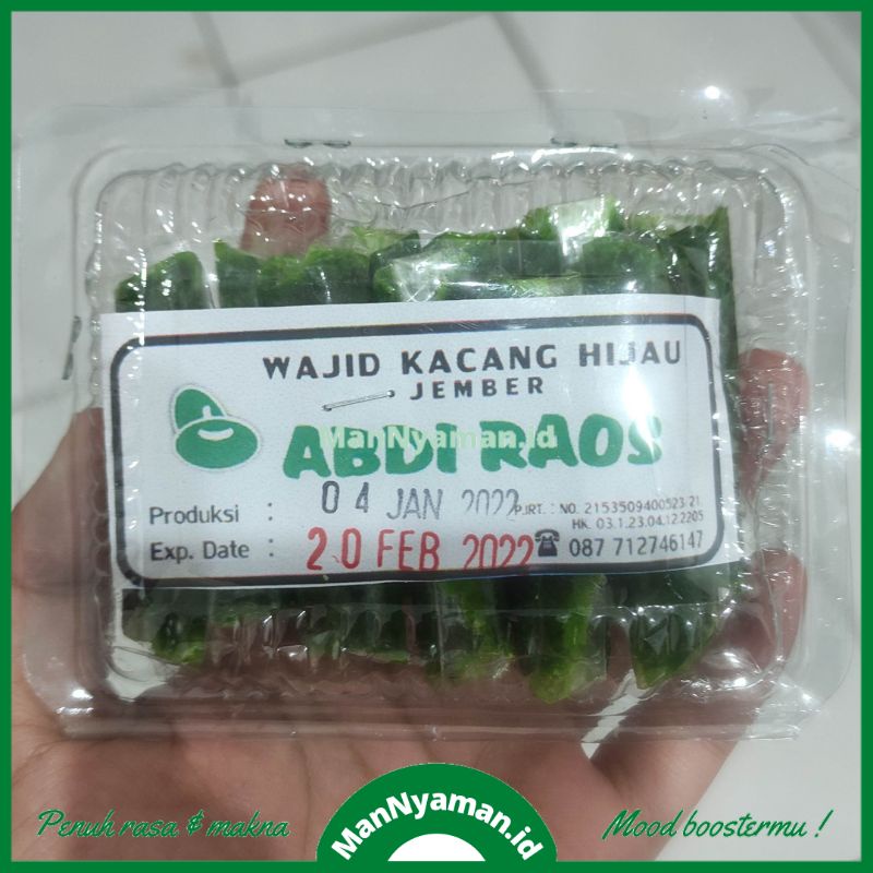 

Wajik/Wajid Kacang Hijau Asli Jember