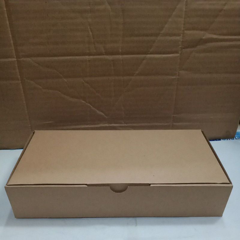 

Dus Box Karton Kotak Corrugated Coklat 12x25x5 cm