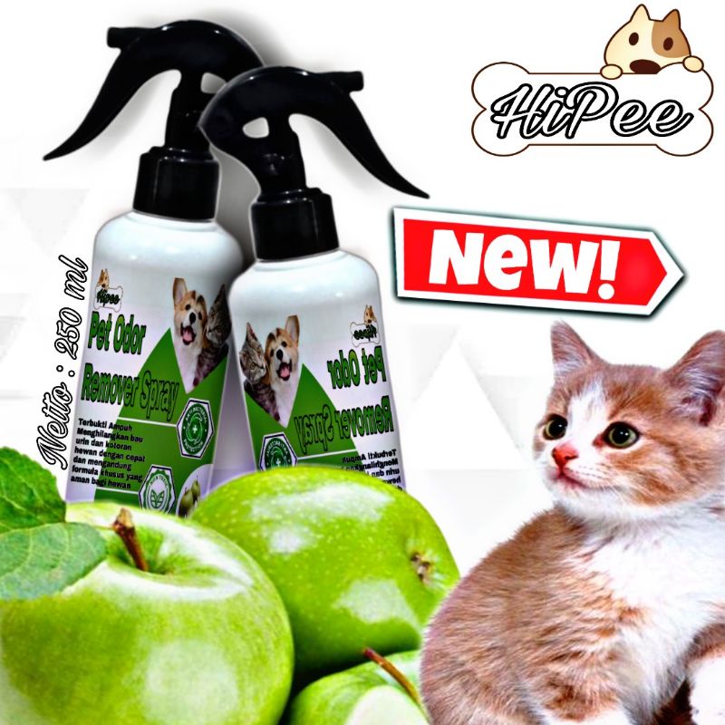 Penghilang Bau Kencing Kucing Anjing 250ML / Pet Odor Remover Spray / Litter Box / Pasir Kucing / Kucing / Anjing / Cat Dog / CatDog / Cat Dog / Dog / Cat / Pengharum Kandang / Penghilang Bau Kandang / Penghilang Bau Kotoran