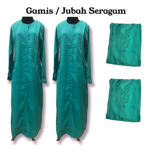 Jubah / Gamis Pondok Gontor Putri / Seragam Gamis