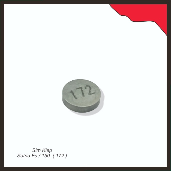 Sim Klep Satria Fu / 150  ( 172 )