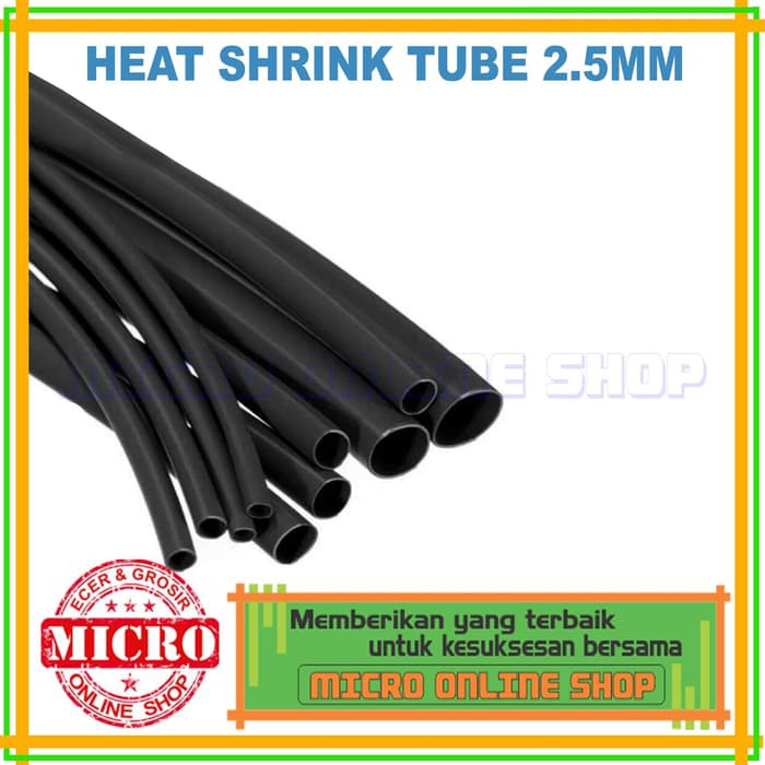 Heat Shrink Tube 0.25 Cm / Solatip Bakar / Selang Bakar / Selongsong