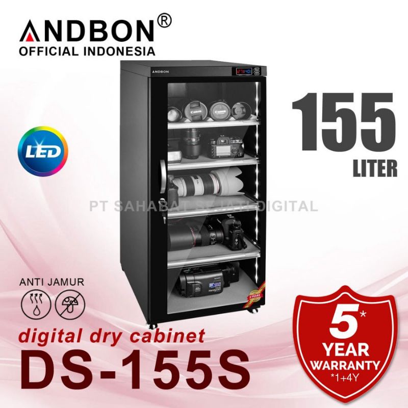 Dry box Dry cabinet Andbon DS 155 S