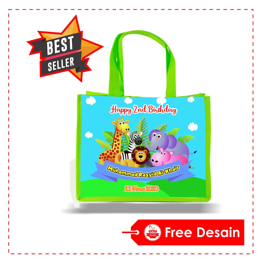 

Tas Ulang Tahun Souvenir Murah Animals