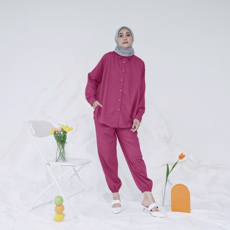 Nada Set-Fuchsia