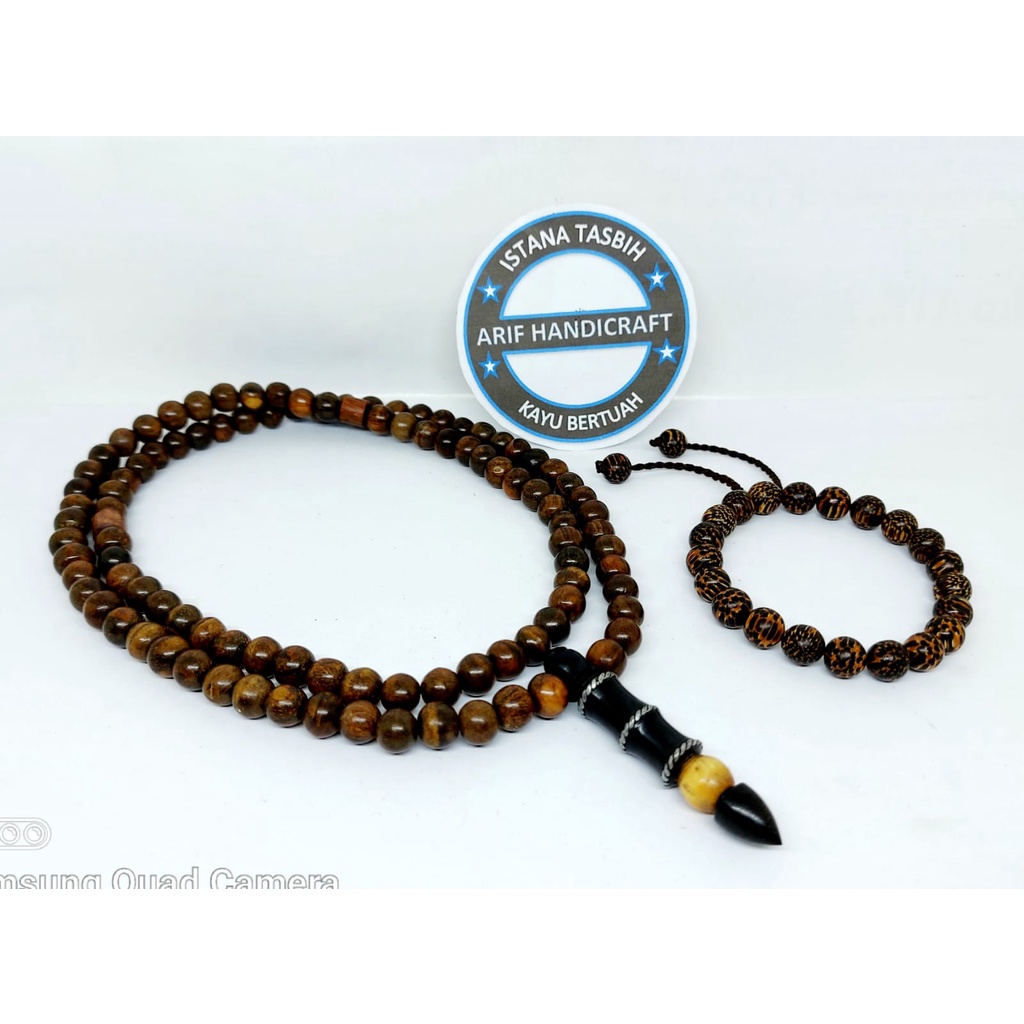 KALUNG KAYU GAHARU DAN GELANG LIWUNG SERUTAN