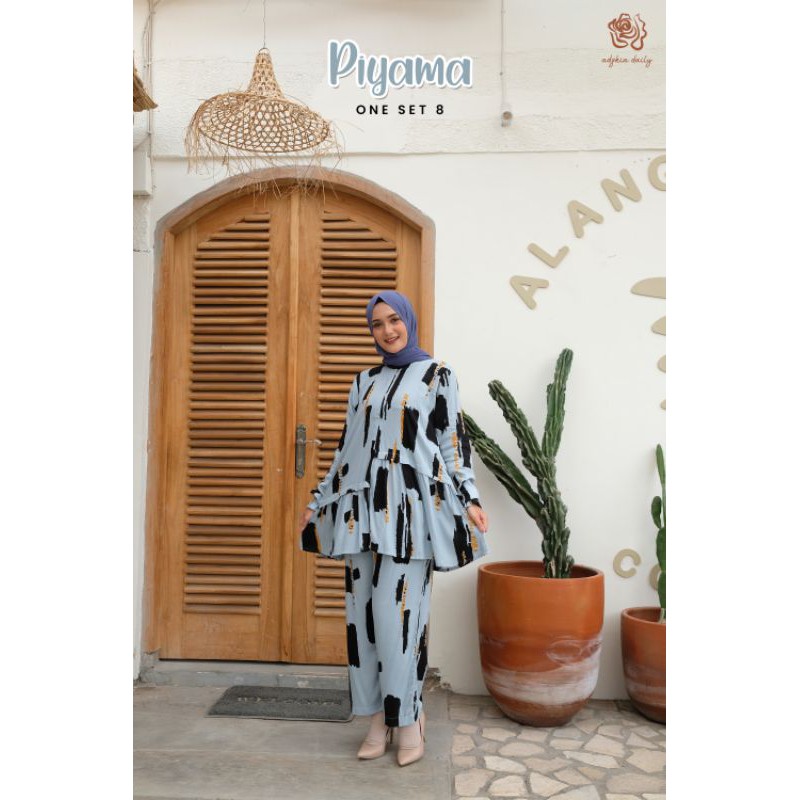PIYAMA ONE SET 8 By ADZKIA DAILY