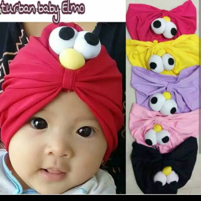 Sale....Turban baby  elmo lucu