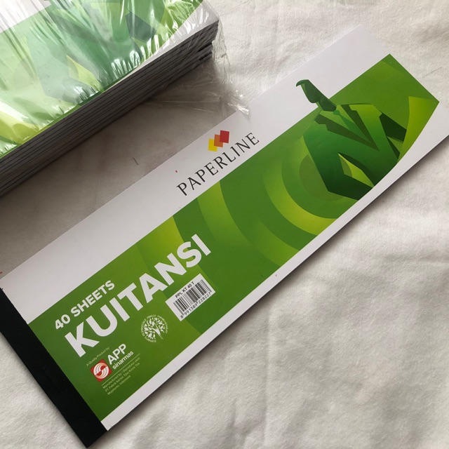 

CUCI GUDANG KUITANSI PAPERLINE 40s