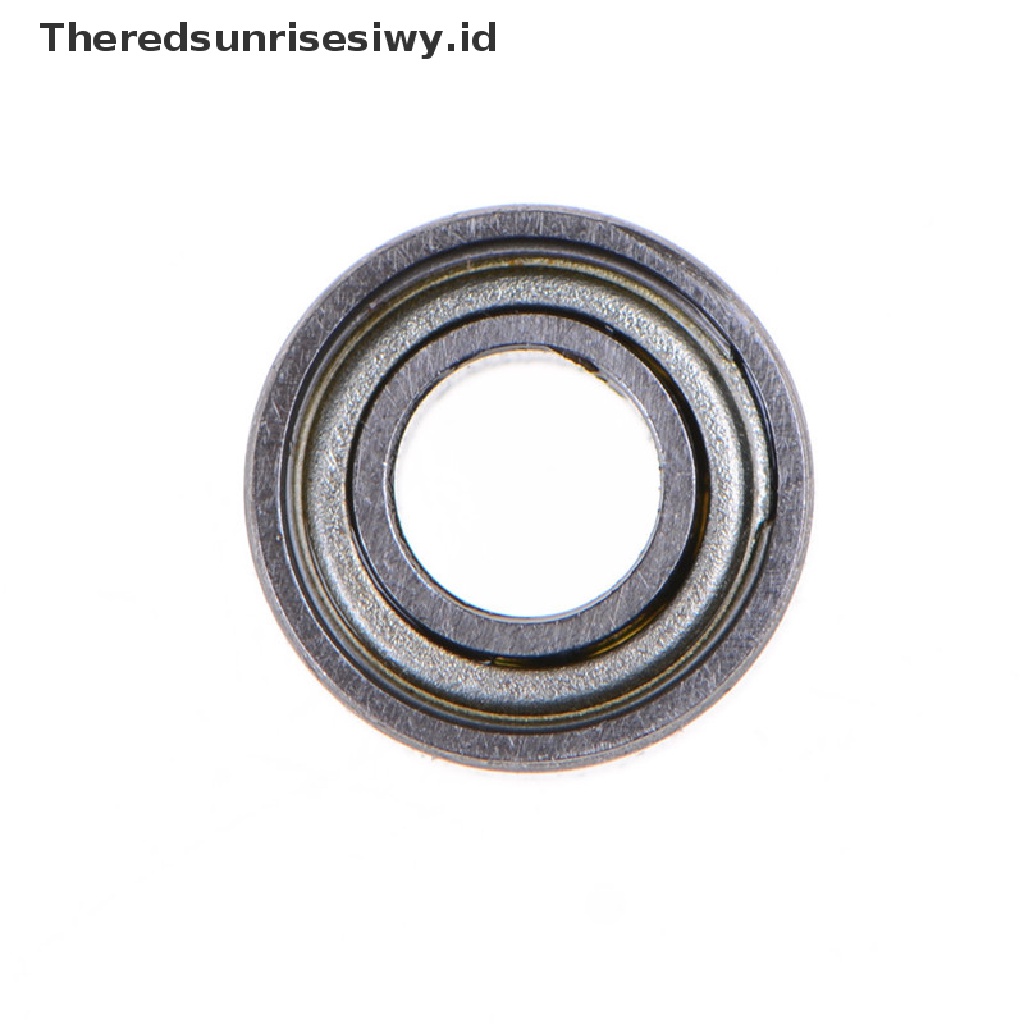 (Theredsunrisesiwy.Id) 10pcs Mr115Zz Miniatur Bearing Bahan Metal Ukuran 5x11 X 4mm