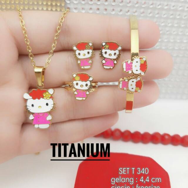 Titanium set anak