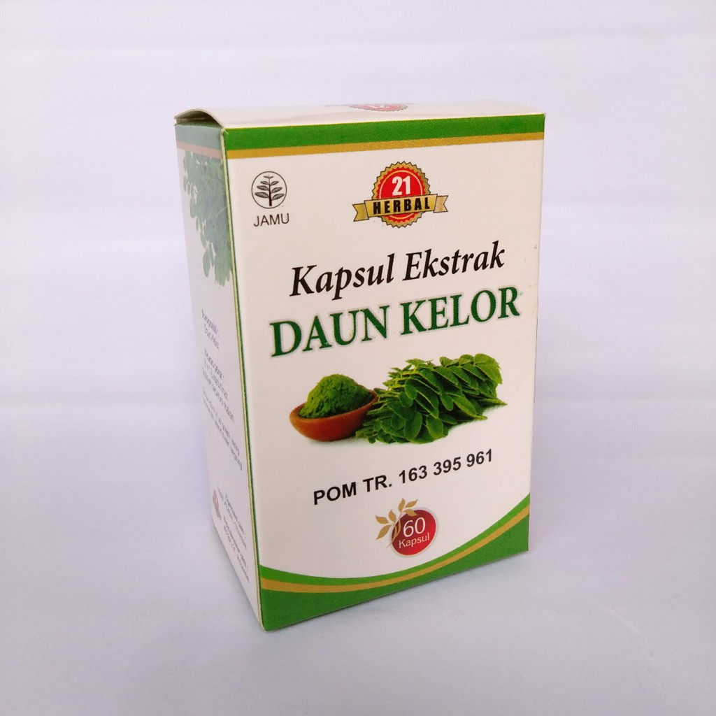 Kapsul Ekstrak Daun Kelor 21 Isi 60Kapsul