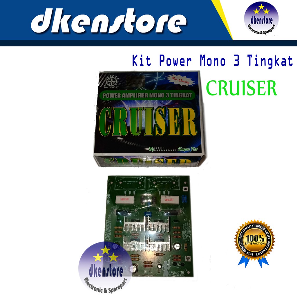 Kit Power Mono 3 Tingkat CRUISER 400w/600w/800w/1200w