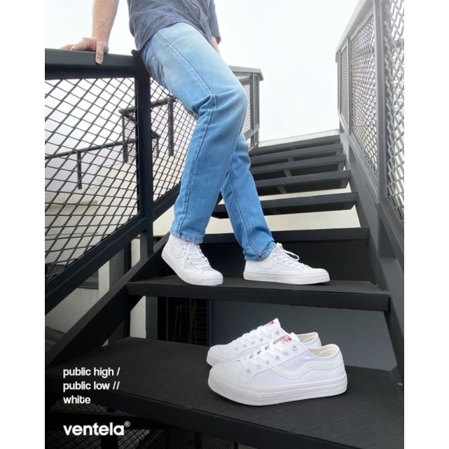 Ventela public low white